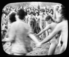 Alberto Grifi, film still from Festival of the young Proletariat at Parco Lambro, Milan, 1976